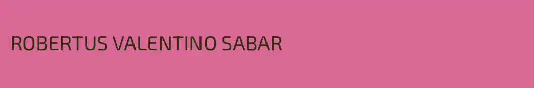ROBERTUS VALENTINO SABAR